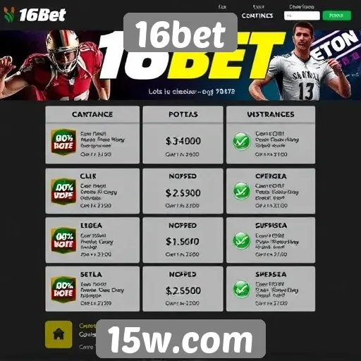 Ofertas e promoções disponíveis no 16bet