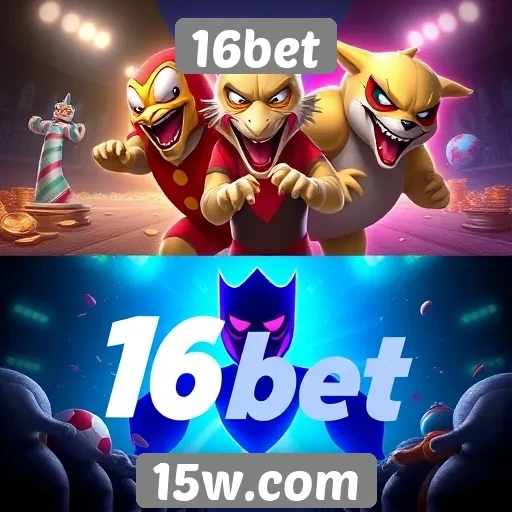 Variedade de jogos disponíveis na plataforma 16bet